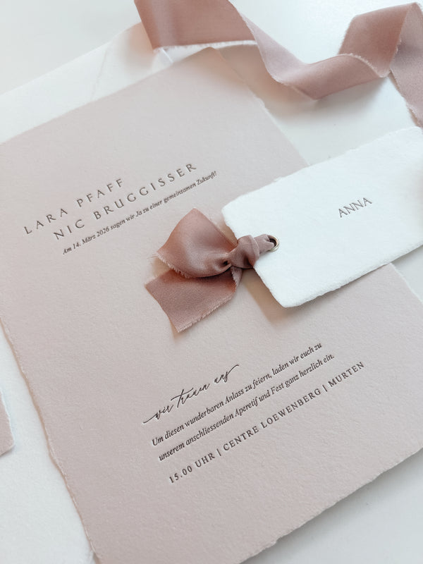 Hochzeitseinladung No.08 Souvenir