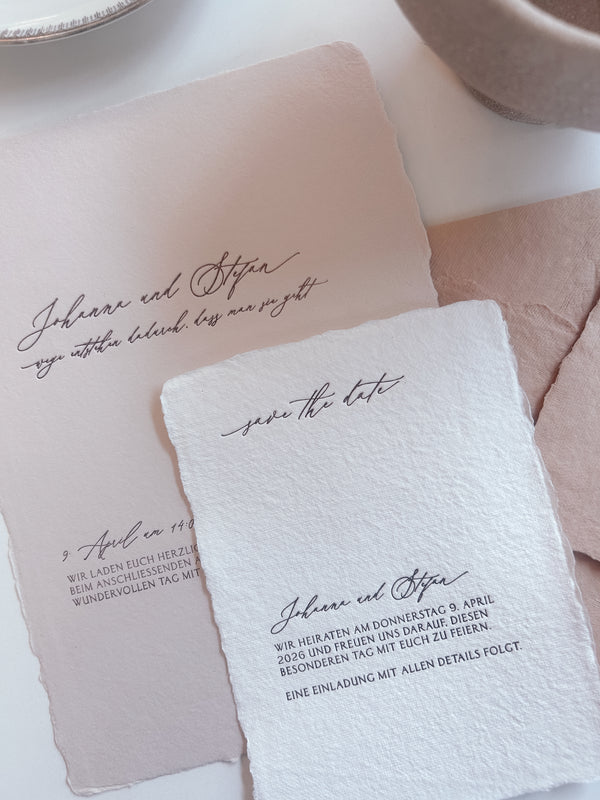 Save-the-Date Karte No.07 Elegant