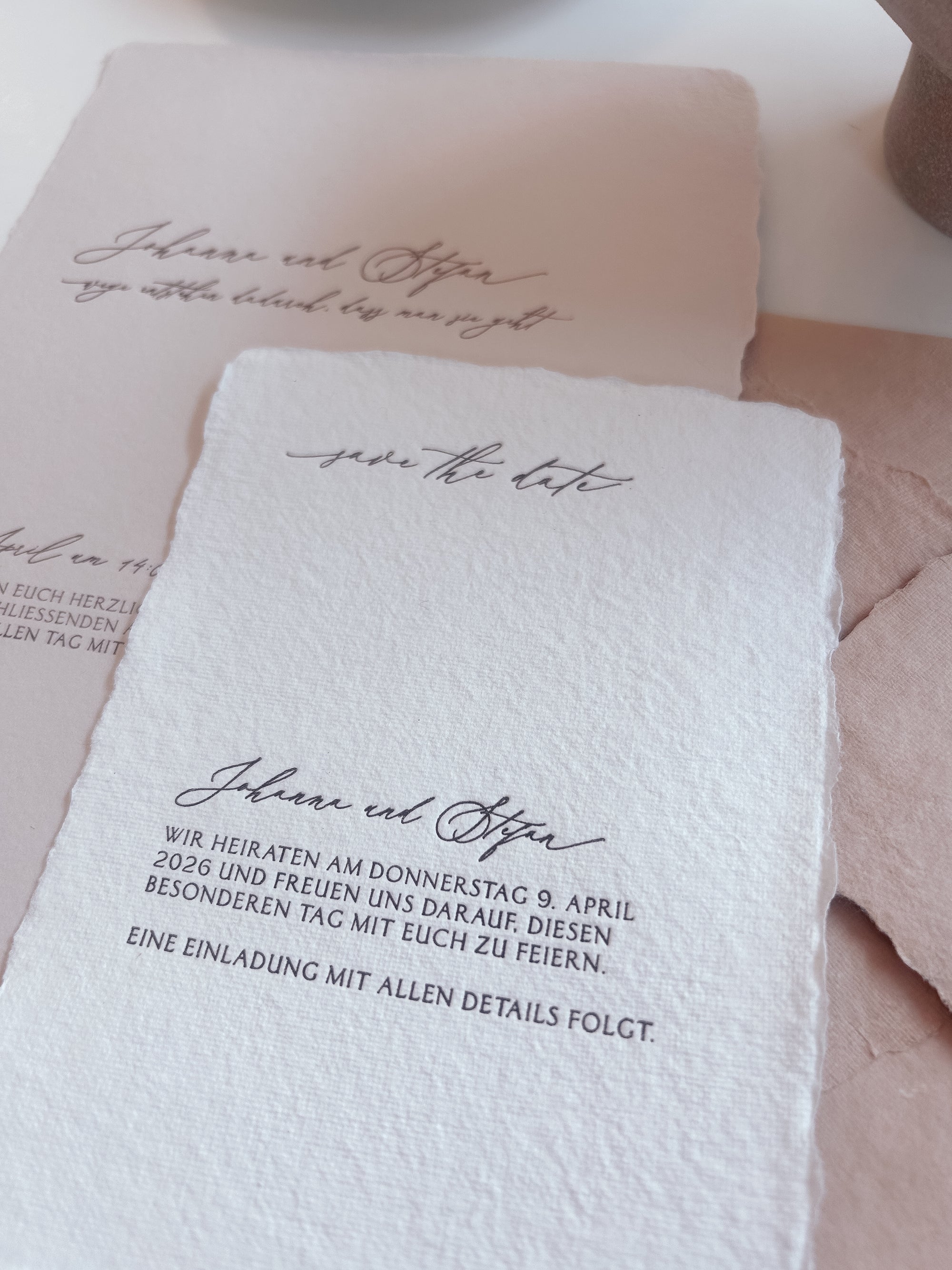 Save-the-Date Karte No.07 Elegant