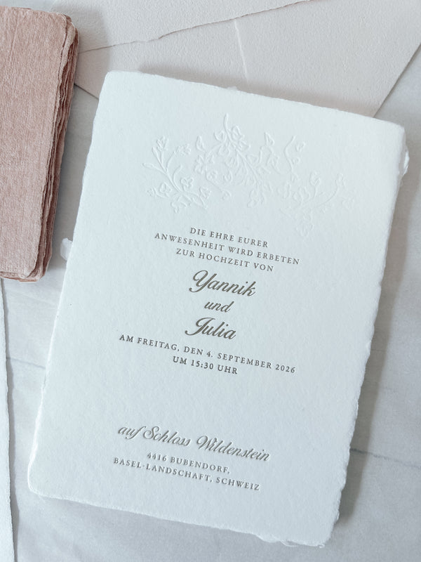 Hochzeitseinladung No.10 Chic