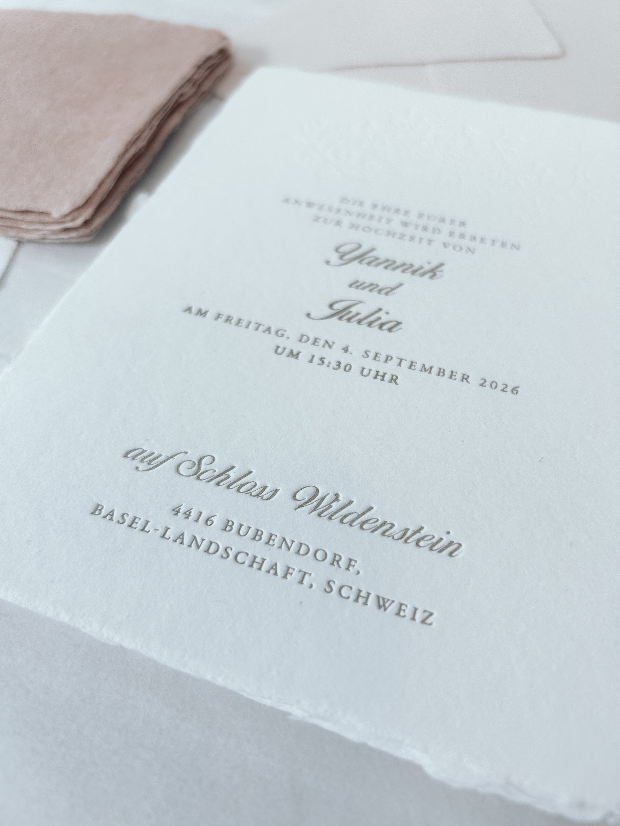 Hochzeitseinladung No.10 Chic