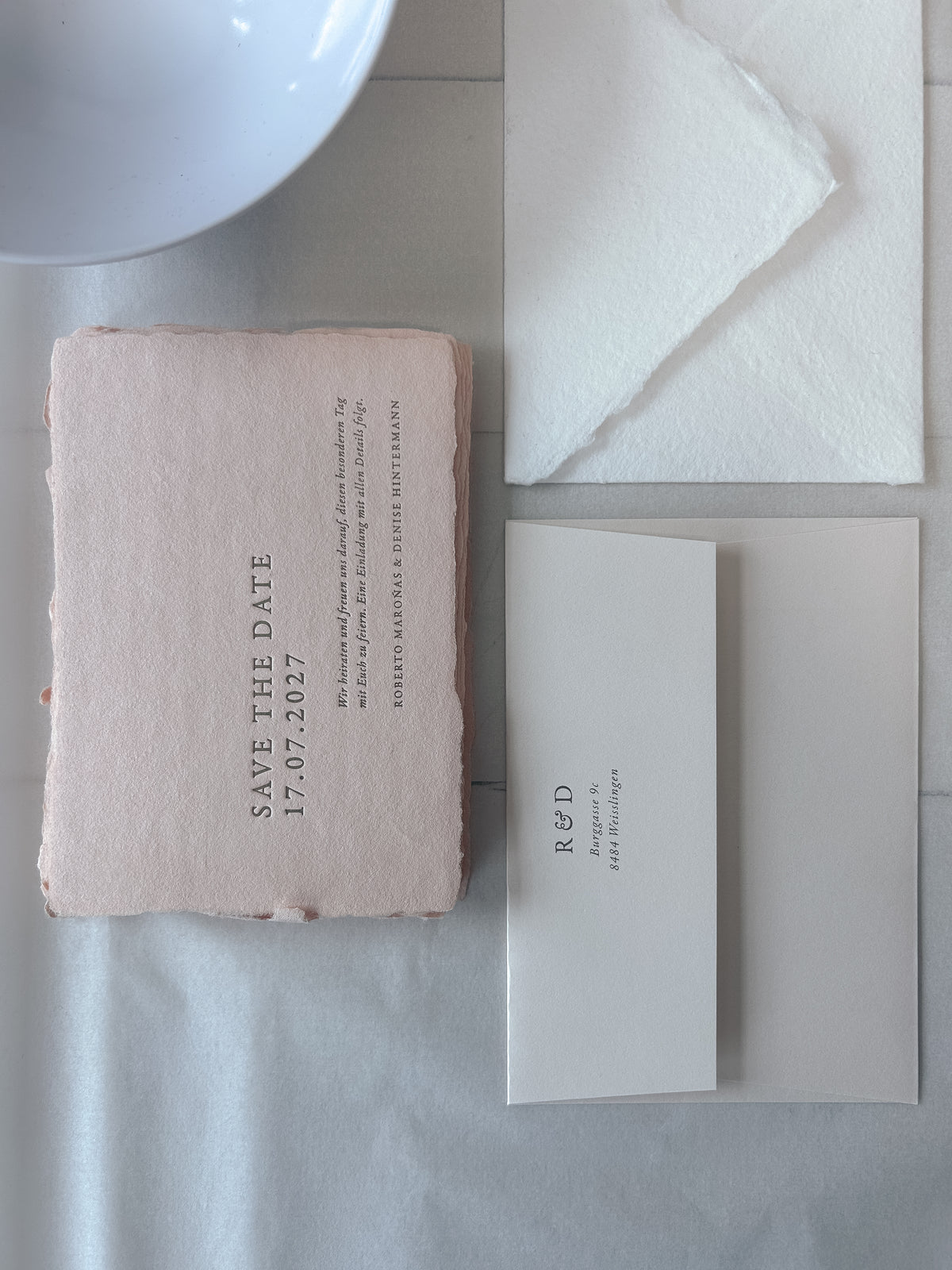 Save-the-Date Karte No.04 Artisan