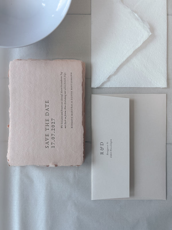 Save-the-Date Karte No.04 Artisan