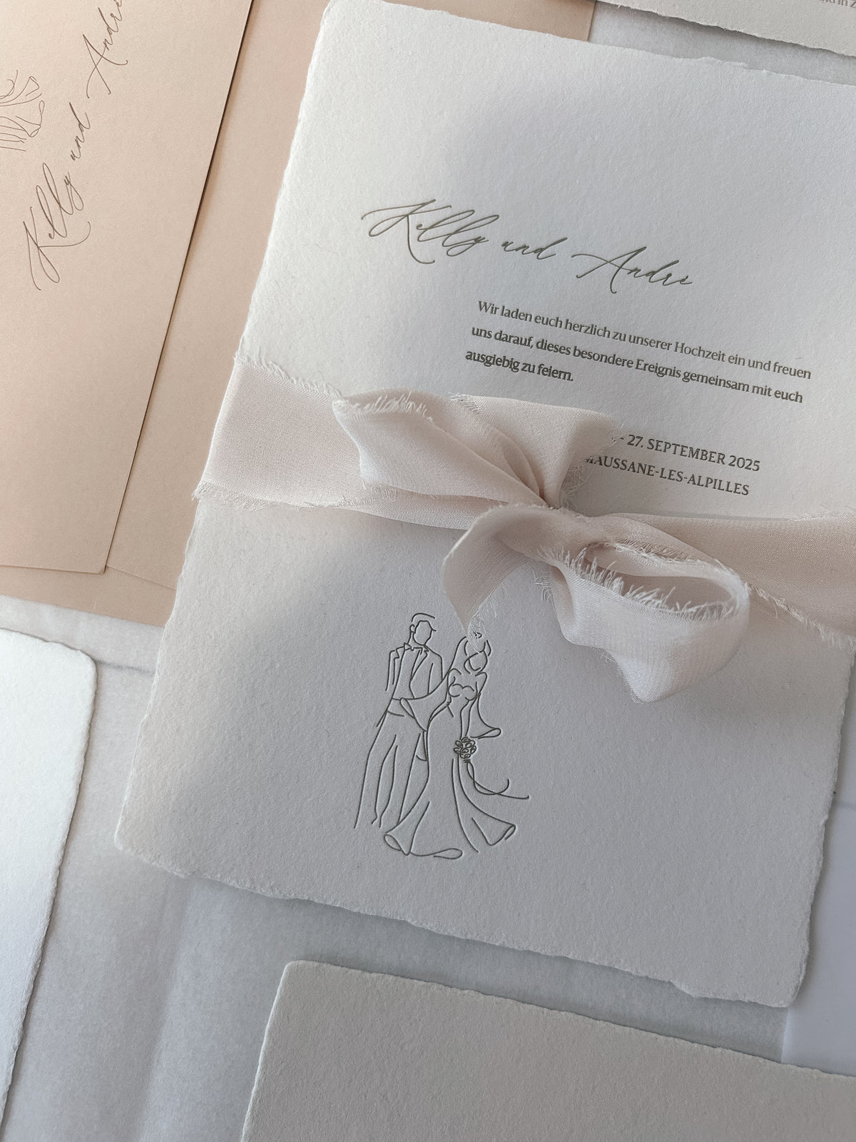 Wedding Invitation No.03 Bon Voyage
