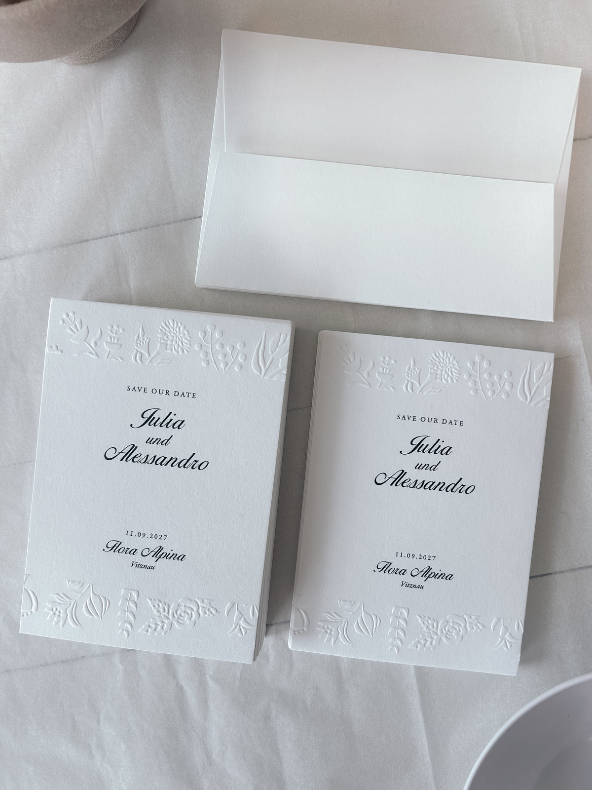 Save-the-Date Card No.04 Artisan
