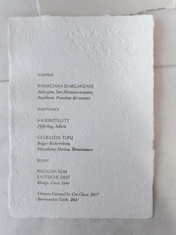 Menu No.04 Artisan