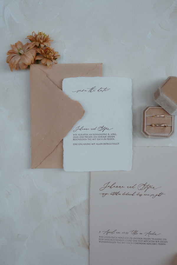 Save-the-Date Karte No.07 Elegant
